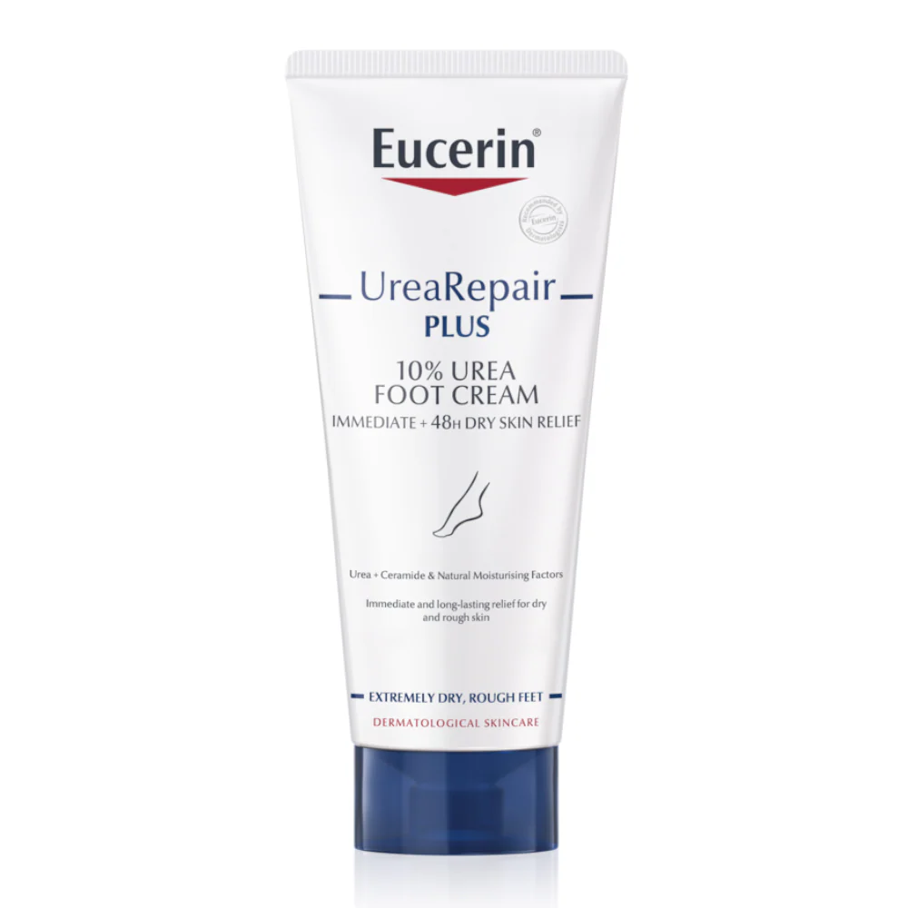 Крем для стоп Eucerin UreaRepair Plus 10% Urea Foot Cream для сухої шкіри п’ят