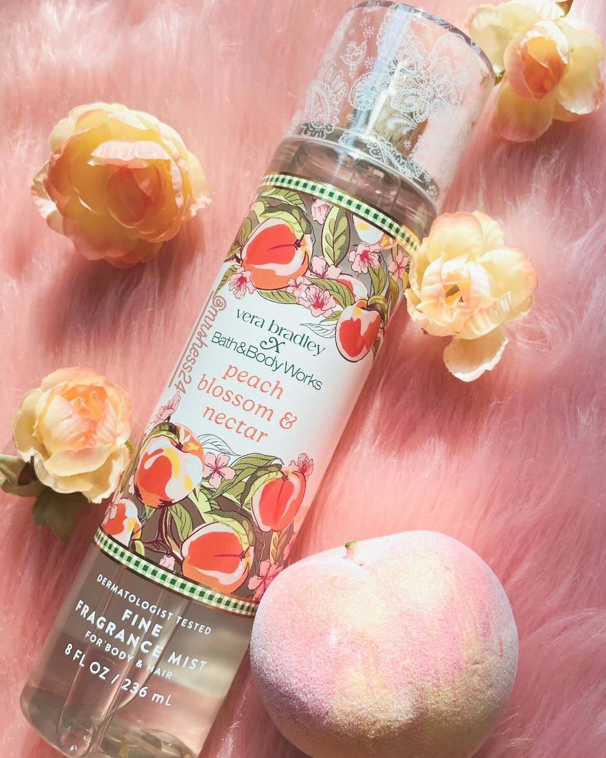 Парфумований міст Bath & Body Works Peach Blossom & Nectar у лімітованому дизайні Vera Bradley