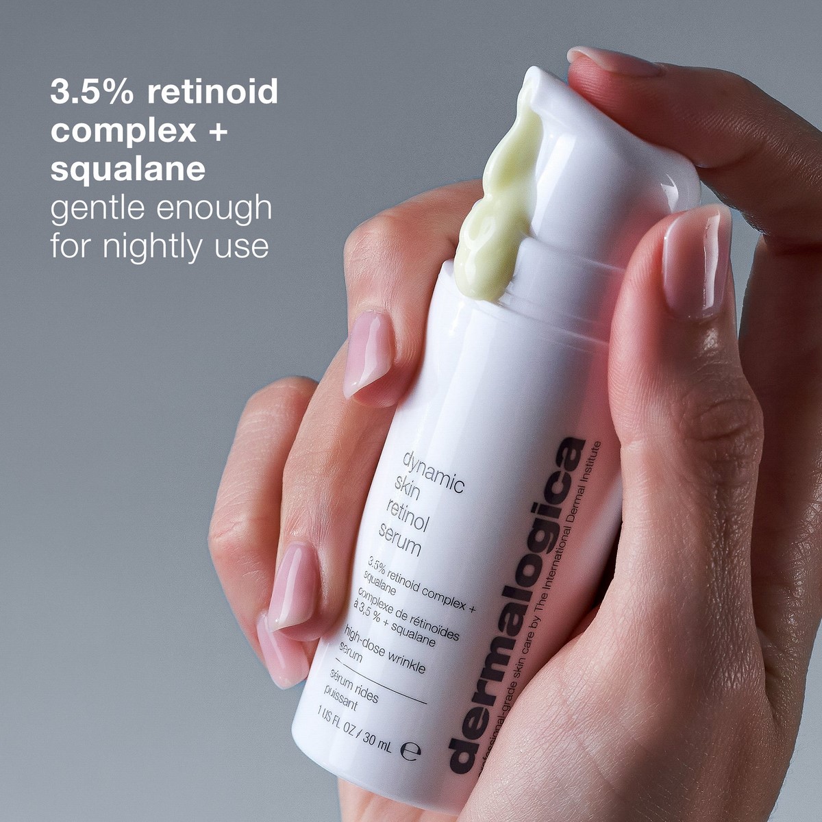 Сироватка Dermalogica Dynamic Skin Retinol Serum із ретиноїдним комплексом і скваланом