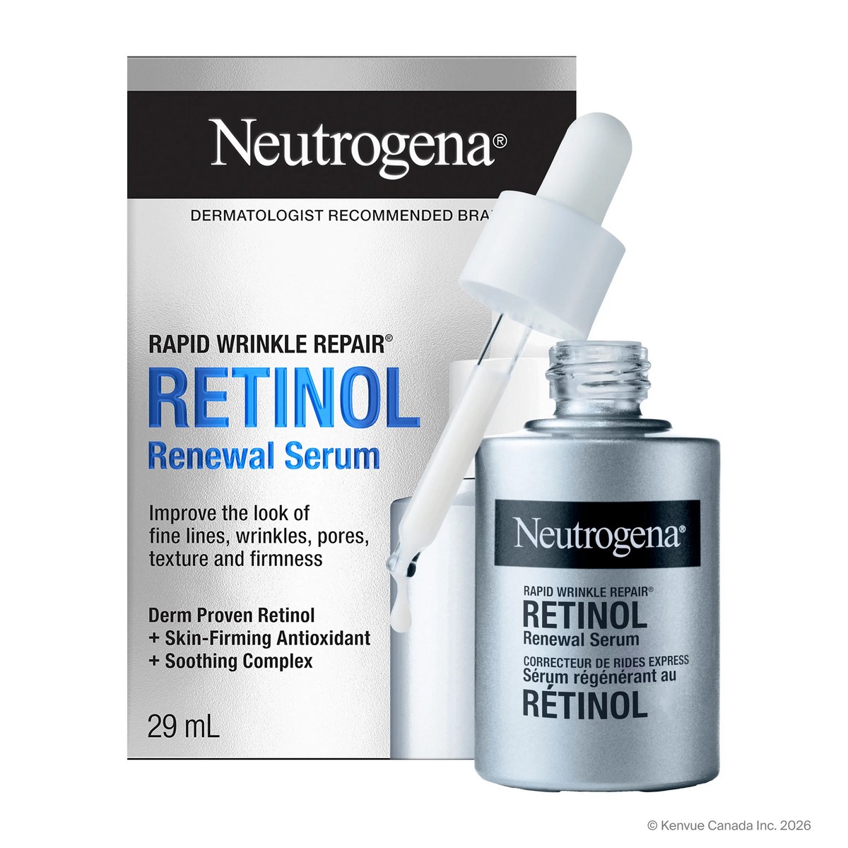 Сироватка Neutrogena Rapid Wrinkle Repair Retinol Renewal Serum