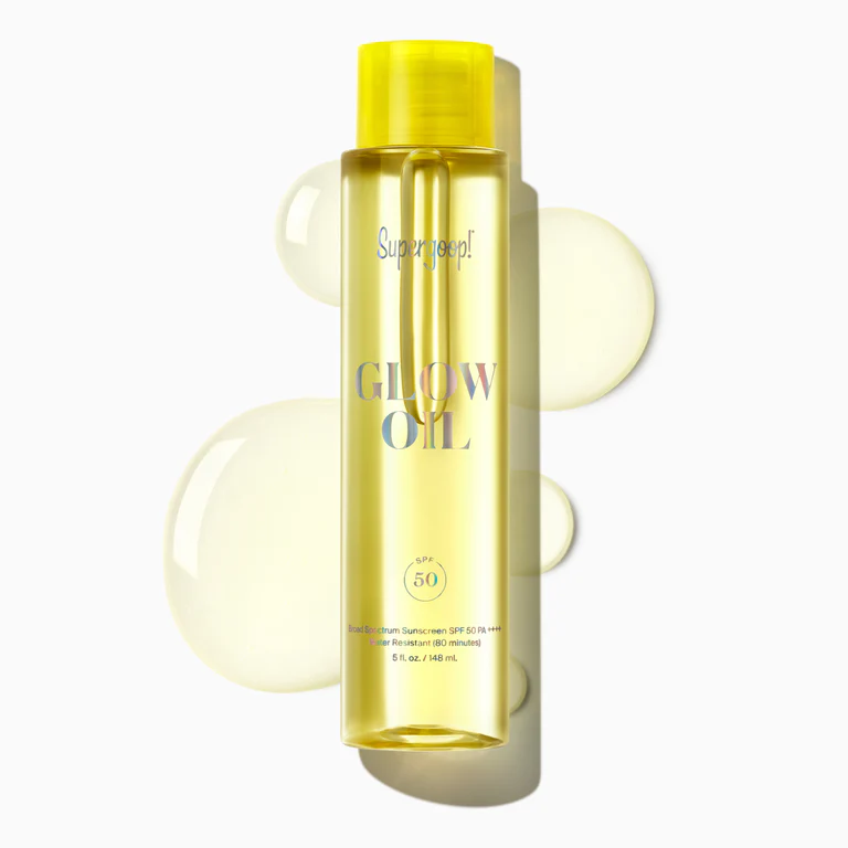 Сонцезахисна олія Supergoop Glow Oil SPF 50