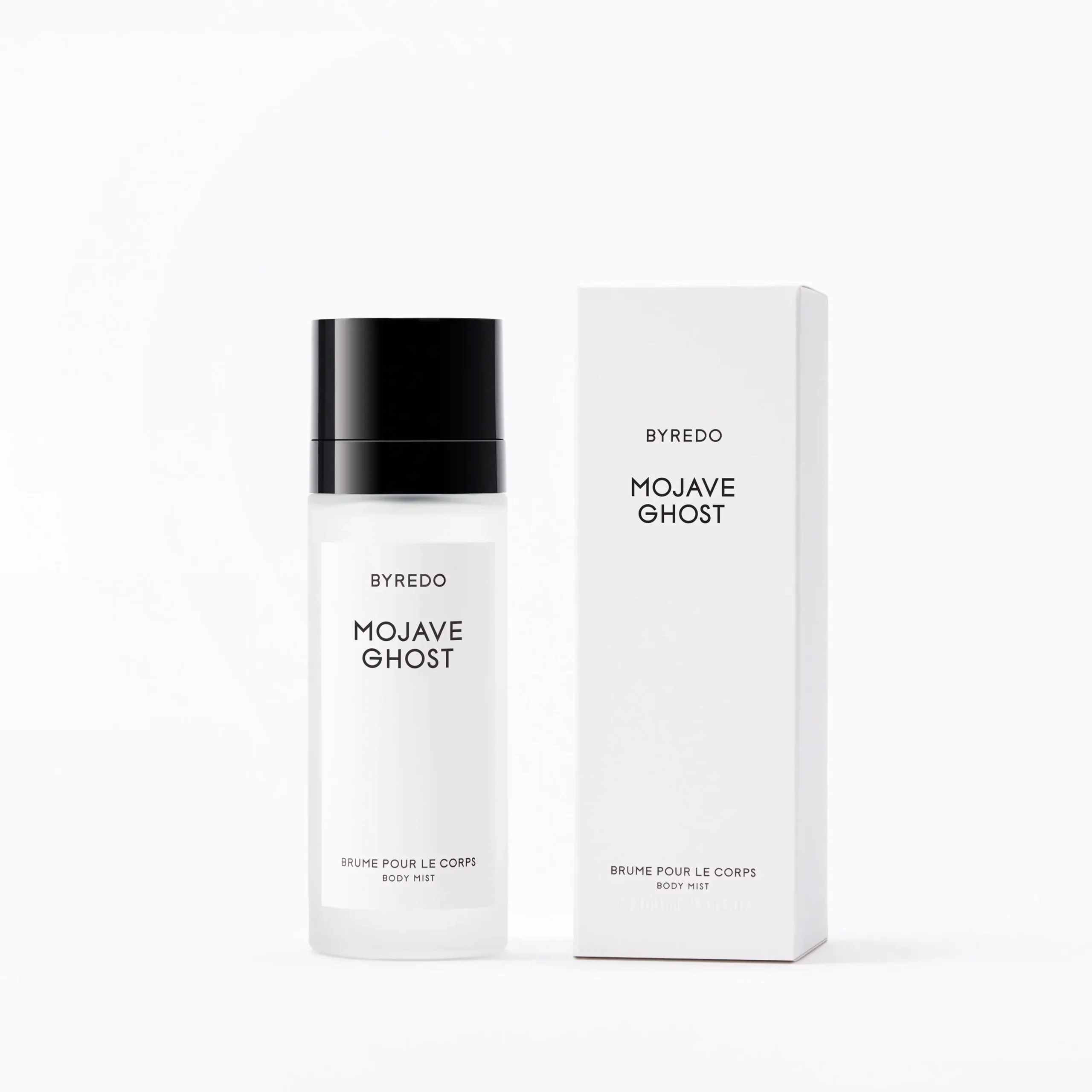 Byredo Mojave Ghost Body Mist у мінімалістичному флаконі