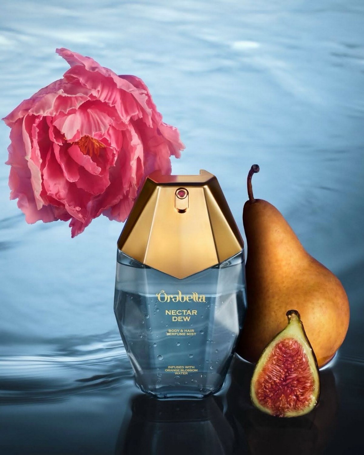 Ôrebella Nectar Dew Body & Hair Perfume Mist з квіткою та фруктами