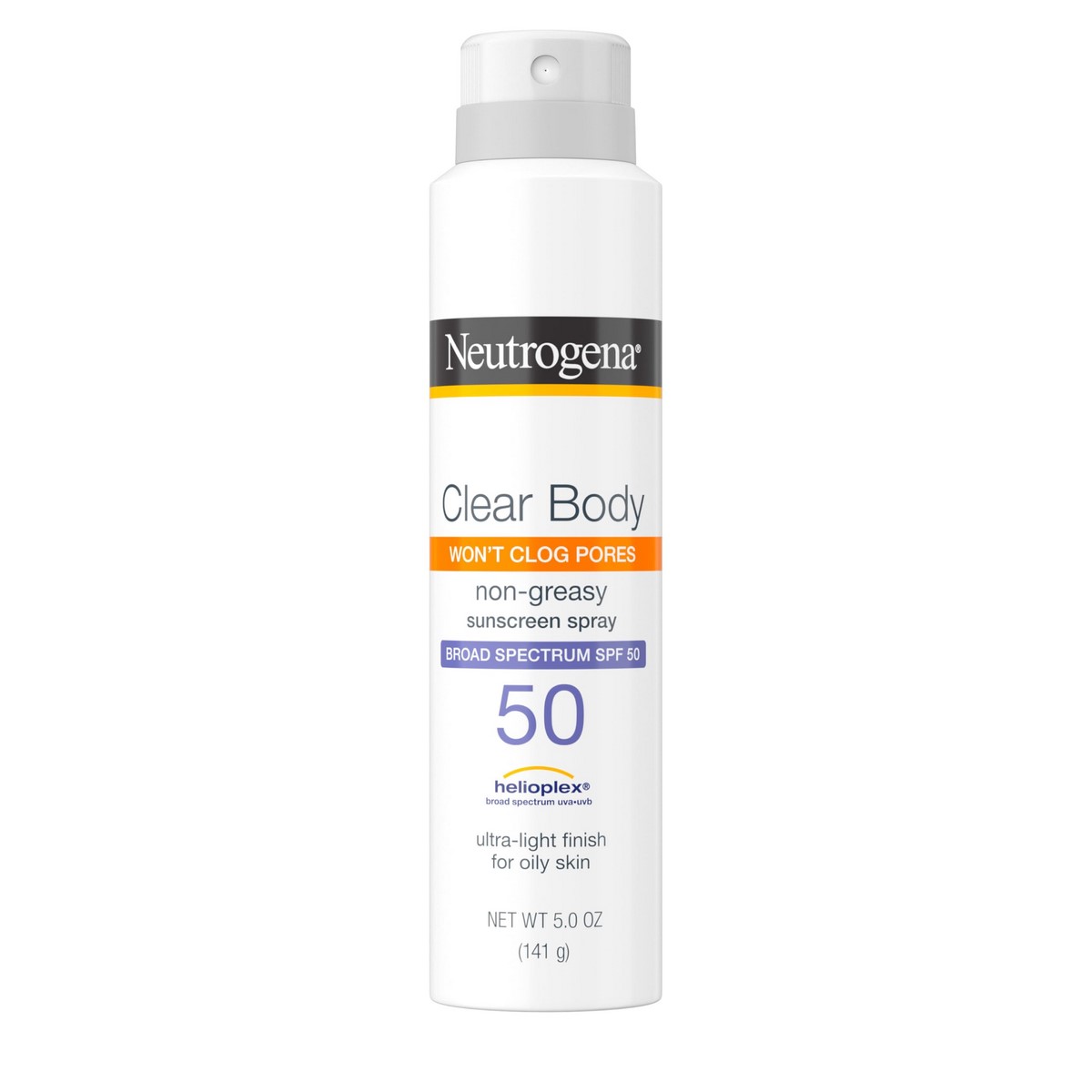 Neutrogena Clear Body Breakout-Free Sunscreen Spray SPF 50